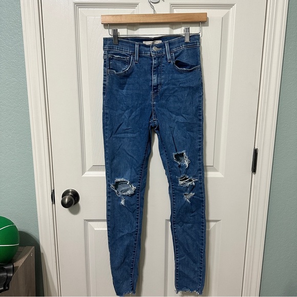 Levi’s 720 High Rise Super Skinny Jeans size 27 - Picture 1 of 5